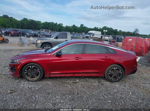 5XXG64J27NG113759 2022 KIA K5 Red Widok wnętrza 360 stopni