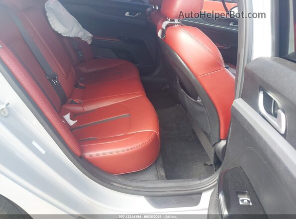 5XXG64J27PG181739 2023 KIA K5 Gray VIN sticker view