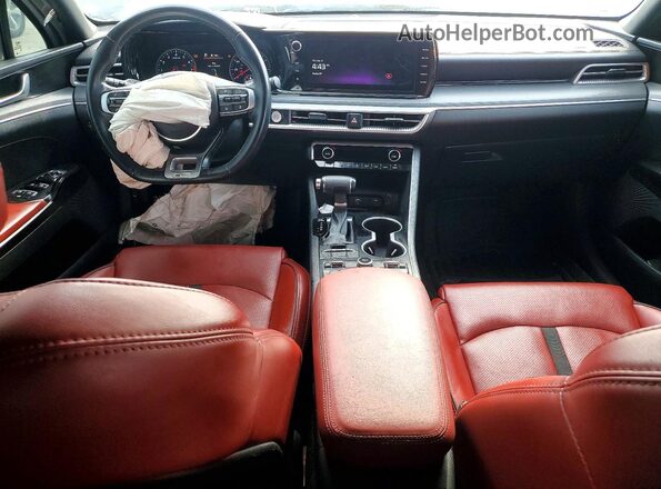 5XXG64J27RG233986 2024 KIA K5 Gray Вид панелі приладів