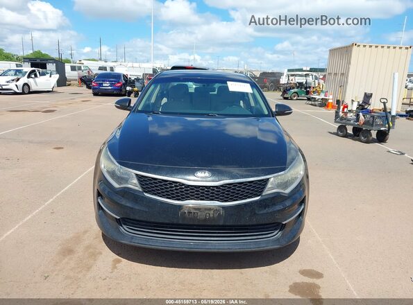 5XXGT4L14HG129659 2017 KIA OPTIMA Черный Вид щитка приборов