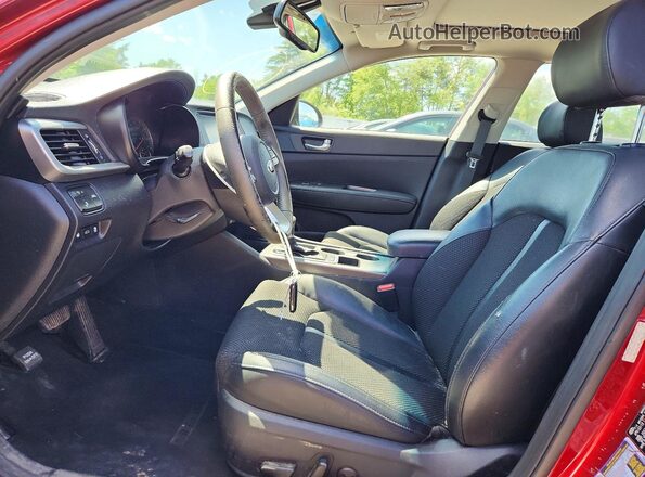 5XXGT4L30KG369591 2019 KIA OPTIMA Red 