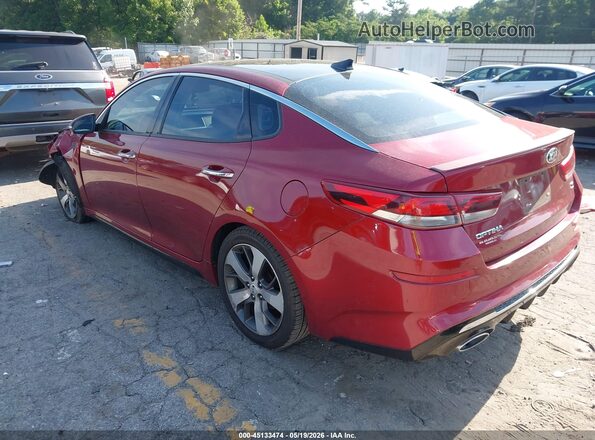 5XXGT4L33KG291016 2019 KIA OPTIMA Red 