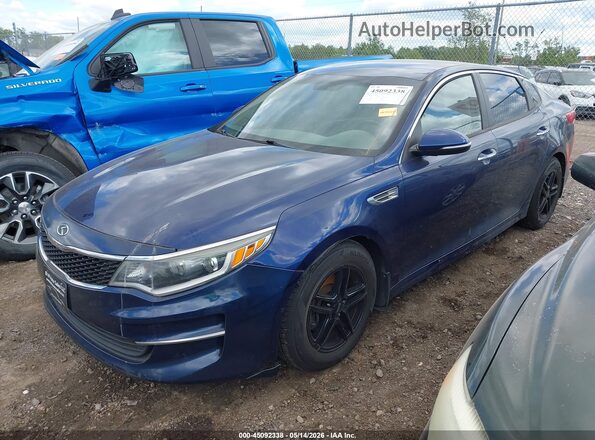 5XXGT4L35GG093237 2016 KIA OPTIMA Blue 