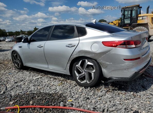 5XXGT4L35KG344122 2019 KIA OPTIMA Silver 