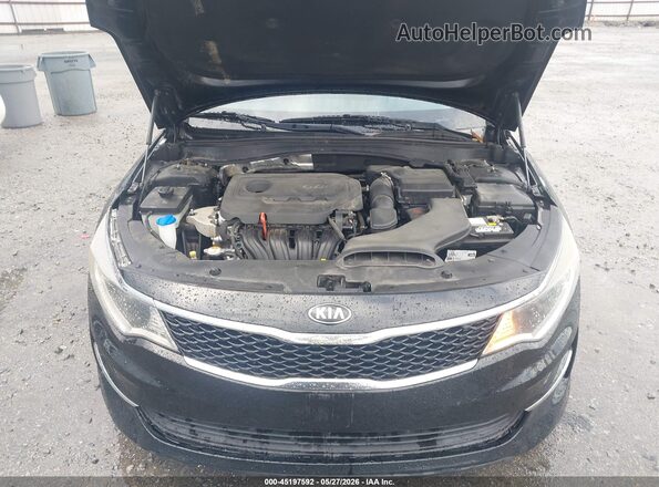 5XXGT4L36GG093165 2016 KIA OPTIMA Black Հետևի տեսք