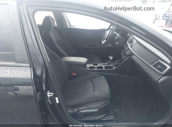 5XXGT4L36GG093165 2016 KIA OPTIMA Black Սալոնի դիմացի տեսք