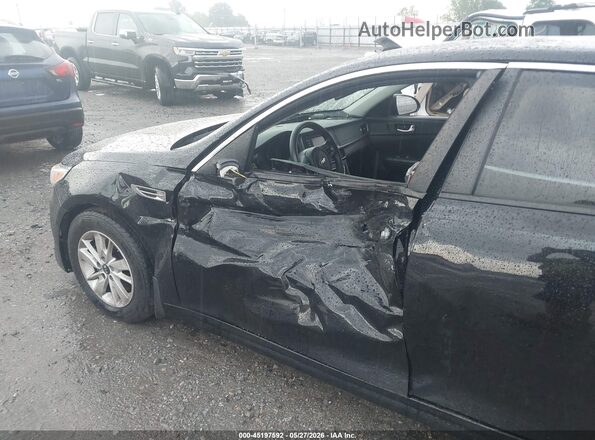 5XXGT4L36GG093165 2016 KIA OPTIMA Black Դիմացի տեսք