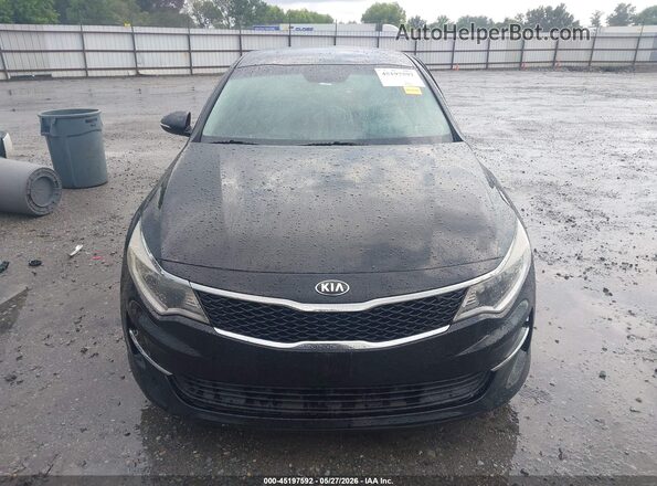 5XXGT4L36GG093165 2016 KIA OPTIMA Black Սարքավորումների վահանակի տեսք
