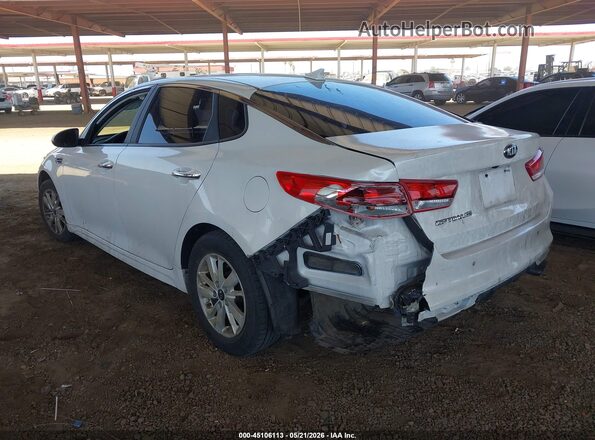5XXGT4L36JG204885 2018 KIA OPTIMA White 