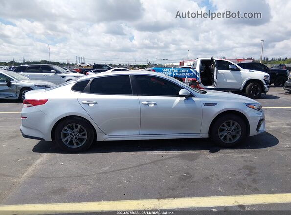 5XXGT4L38KG344101 2019 KIA OPTIMA Silver 