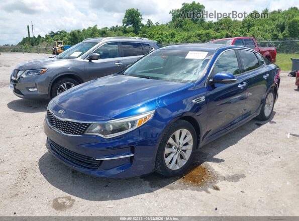5XXGU4L31GG092213 2016 KIA OPTIMA Синий Передняя левая четверть