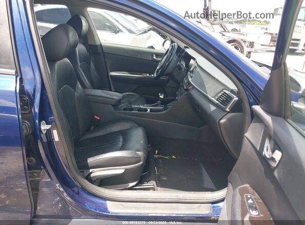 5XXGU4L31GG092213 2016 KIA OPTIMA Синий Вид салона спереди