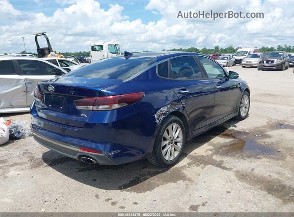 5XXGU4L31GG092213 2016 KIA OPTIMA Синий Задняя правая четверть