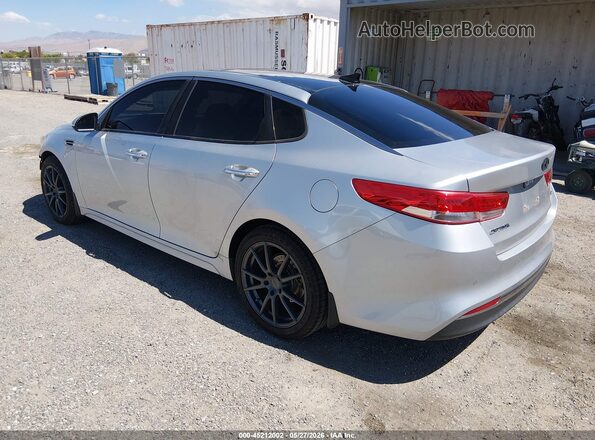 5XXGU4L31GG092776 2016 KIA OPTIMA Silver Rear left