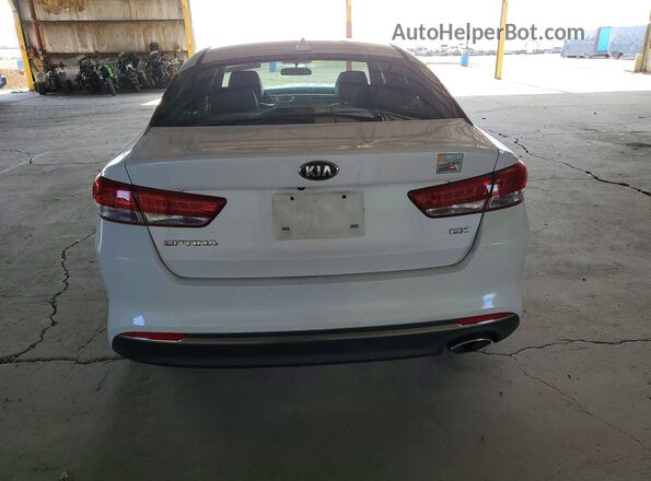 5XXGU4L34GG077950 2016 KIA OPTIMA White 