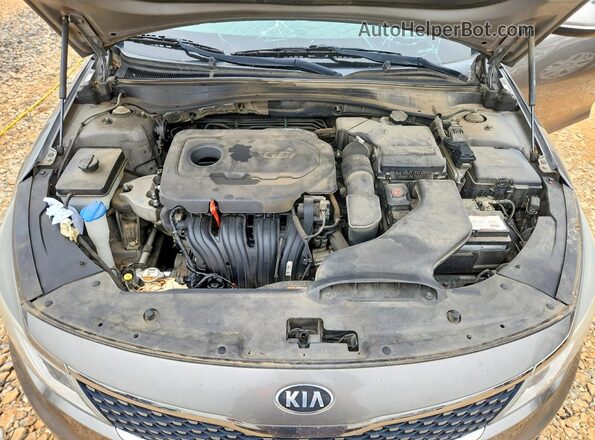 5XXGU4L36GG037868 2016 KIA OPTIMA Silver 