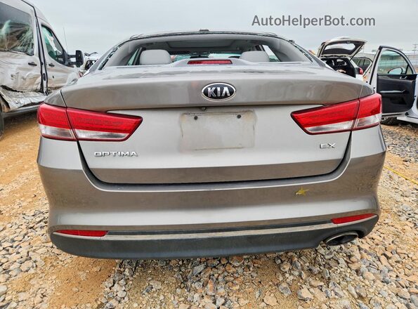 5XXGU4L36GG037868 2016 KIA OPTIMA Silver 