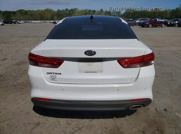 5XXGU4L36GG040141 2016 KIA OPTIMA White 