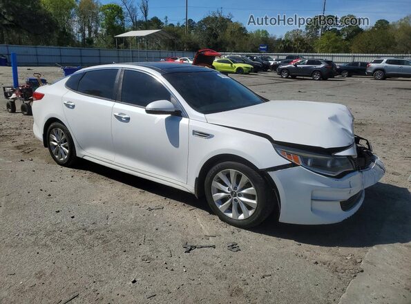 5XXGU4L36GG040141 2016 KIA OPTIMA White 