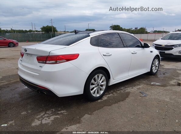 5XXGU4L39GG051912 2016 KIA OPTIMA White Tył prawy