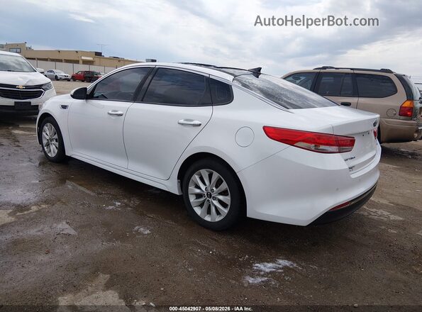5XXGU4L39GG051912 2016 KIA OPTIMA White Tył lewy