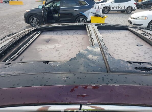 5XXGU4L39GG072291 2016 KIA OPTIMA Maroon Rear interior view