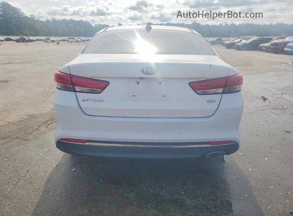 5XXGU4L39GG078267 2016 KIA OPTIMA White 
