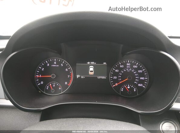5XXGV4L23KG285377 2019 KIA OPTIMA Синий Вид задних сидений