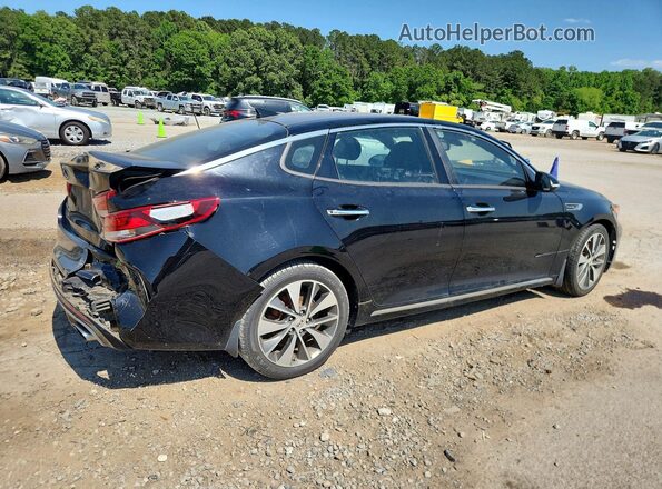 5XXGV4L26GG030374 2016 KIA OPTIMA Black უკანა მარჯვენა