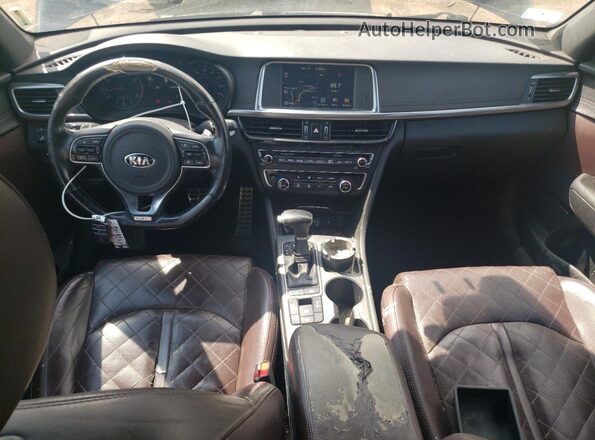 5XXGV4L2XGG084874 2016 KIA OPTIMA Black 
