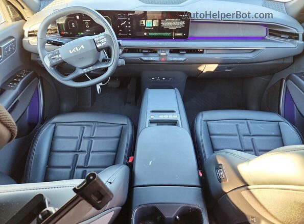5XYADFS54TG007424 2026 KIA EV9 Black Dashboard view