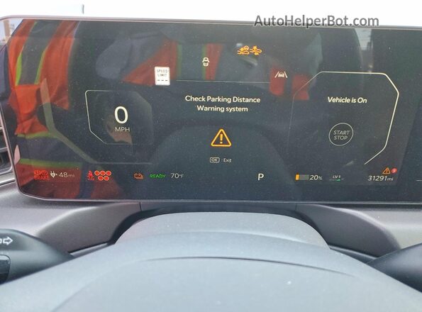 5XYAFFS55TG012965 2026 KIA EV9 Black Widok zestawu wskaźników