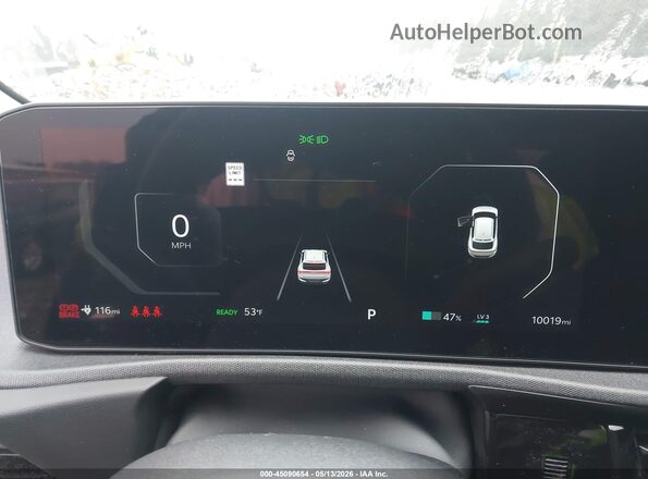 5XYC34JB8SG009229 2025 KIA EV6 Blue Vista de los asientos traseros