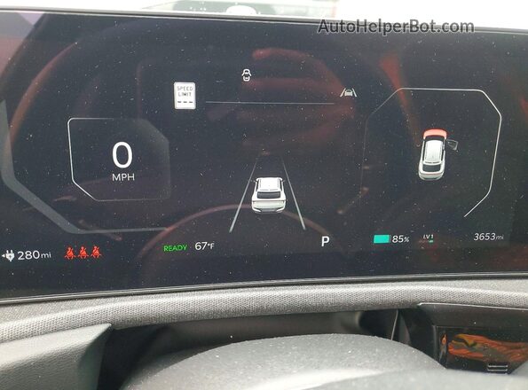 5XYC3DJC1SG009680 2025 KIA EV6 Charcoal 