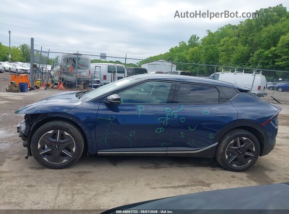 5XYC3DJC4SG011133 2025 KIA EV6 Blue Панорамний вид салону 360°