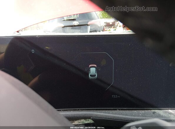 5XYC3DJC8SG008736 2025 KIA EV6 Red უკანა სავარძლების ხედი