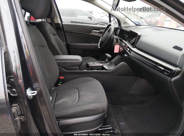 5XYK23DF1TG337651 2026 KIA SPORTAGE Black Вид салону спереду