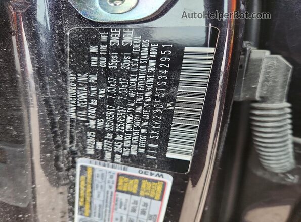 5XYK23DF5TG342951 2026 KIA SPORTAGE Black Widok komory silnika