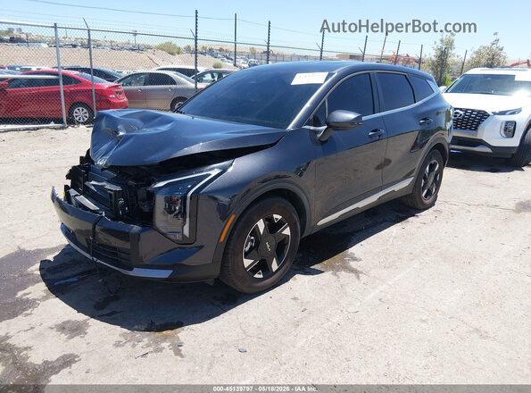 5XYK23DF9TG408448 2026 KIA SPORTAGE Dark Blue Առջևի ձախ երեք քառորդ տեսարան