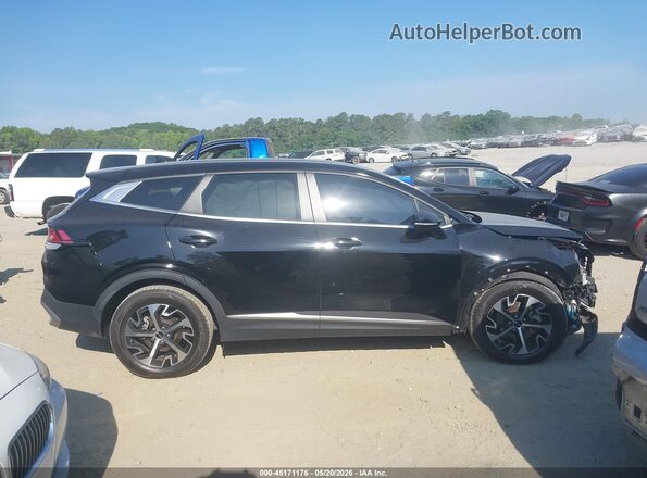 5XYK33AF2PG041903 2023 KIA SPORTAGE Black Вид задньої частини салону