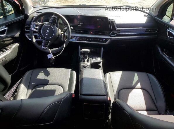 5XYK33AF2PG095945 2023 KIA SPORTAGE Black Dashboard view