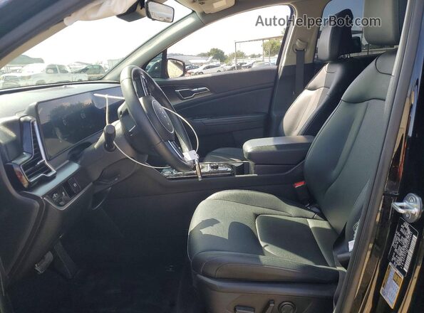 5XYK33AF2PG095945 2023 KIA SPORTAGE Black Front interior view