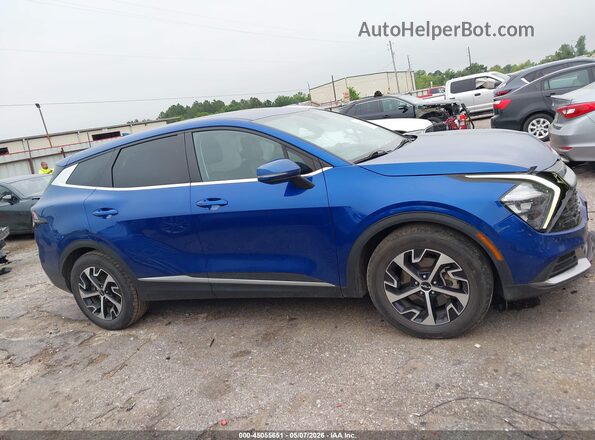 5XYK33AF2PG097548 2023 KIA SPORTAGE Blue Widok wnętrza z tyłu