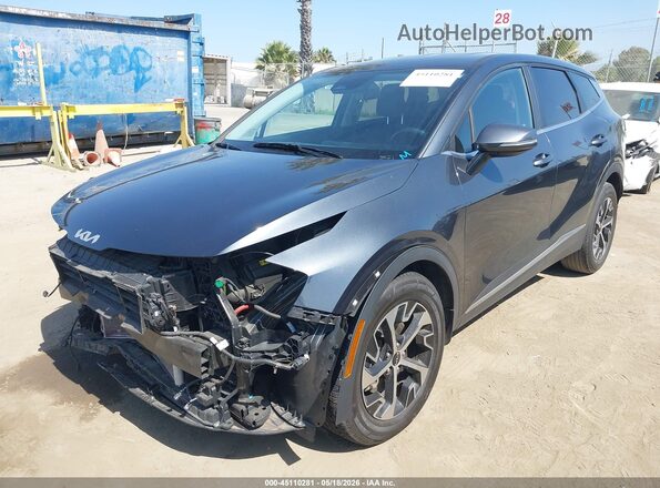 5XYK33AF2PG128376 2023 KIA SPORTAGE Gray Front left