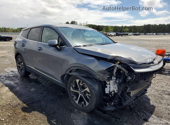 5XYK33AF4PG106248 2023 KIA SPORTAGE Синий Передняя правая четверть