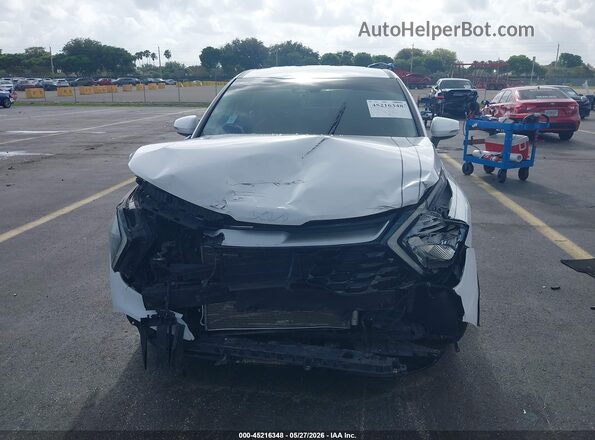 5XYK33AFXPG037520 2023 KIA SPORTAGE White Вид щитка приладів