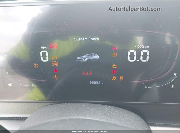 5XYK33AFXPG037520 2023 KIA SPORTAGE White Вид задніх сидінь