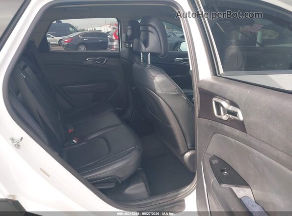 5XYK33AFXPG037520 2023 KIA SPORTAGE White Вид наклейки з VIN-кодом