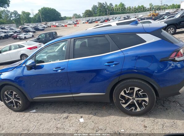 5XYK33DF0RG161892 2024 KIA SPORTAGE Blue Սալոնի 360 աստիճան տեսք