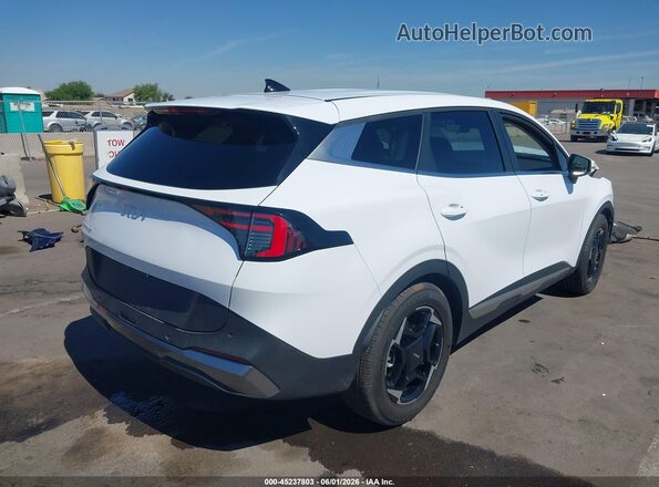 5XYK33DF0TG353563 2026 KIA SPORTAGE White უკანა მარჯვენა
